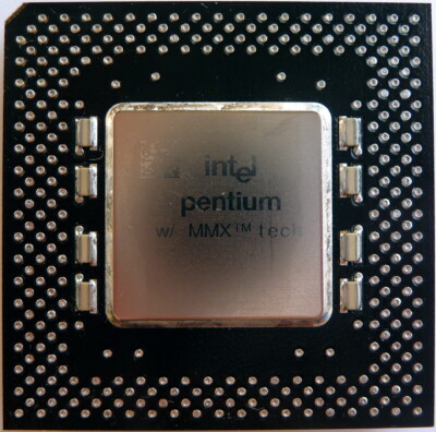 S7 INTEL PENTIUM MMX 200 MHz SL27J Socket7 Sokel7 Prozessor Processor