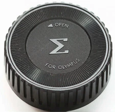 Sigma Rear Lens Cap For Olympus OM Mount Lenses