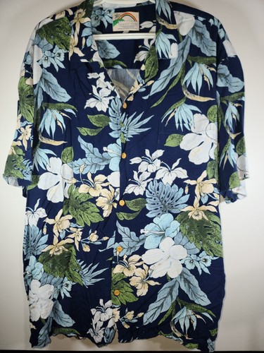 VTG PARADISE FOUND HONOLULU HAWAII SHORT Sleeve XL - 第 1/7 張圖片