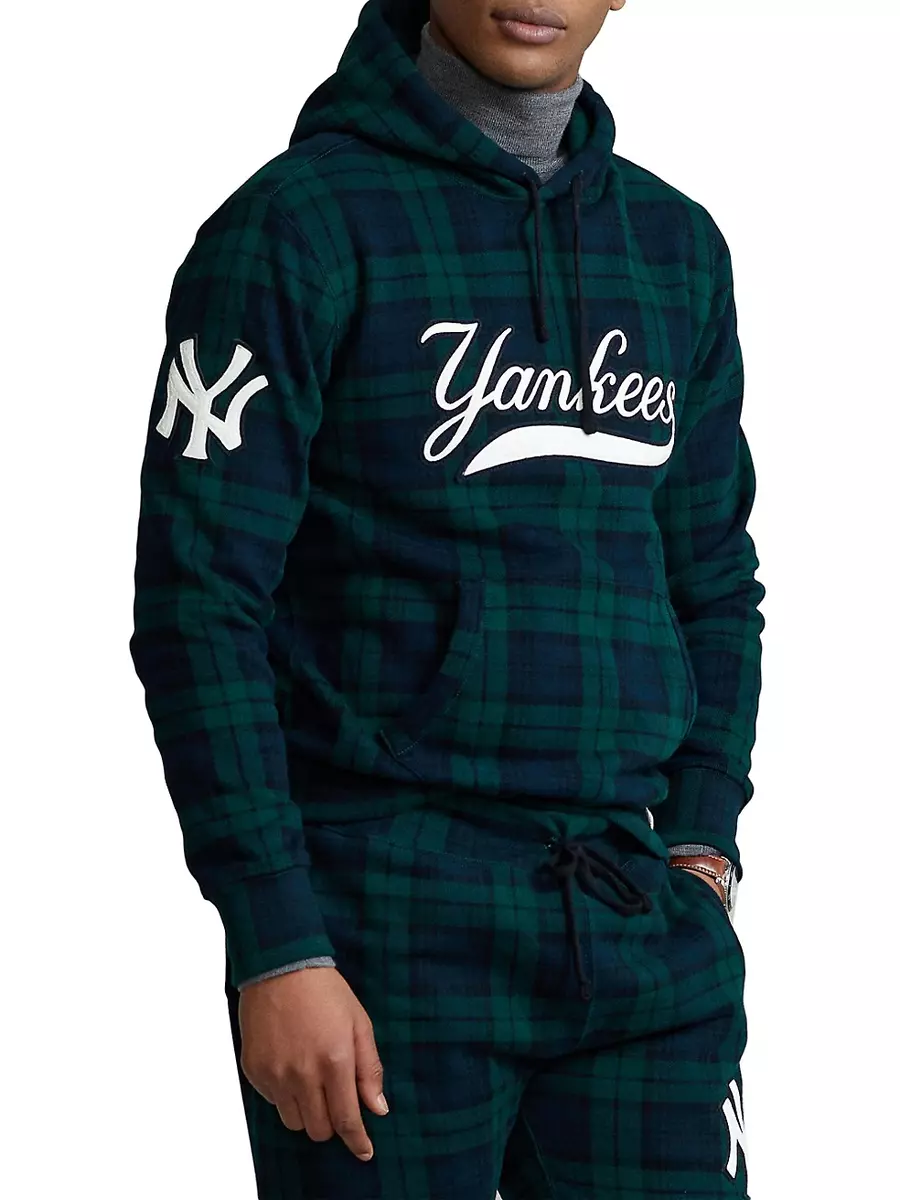 Polo Ralph Lauren Limited Edition MLB NY Yankees Blackwatch Fleece Hoodie New
