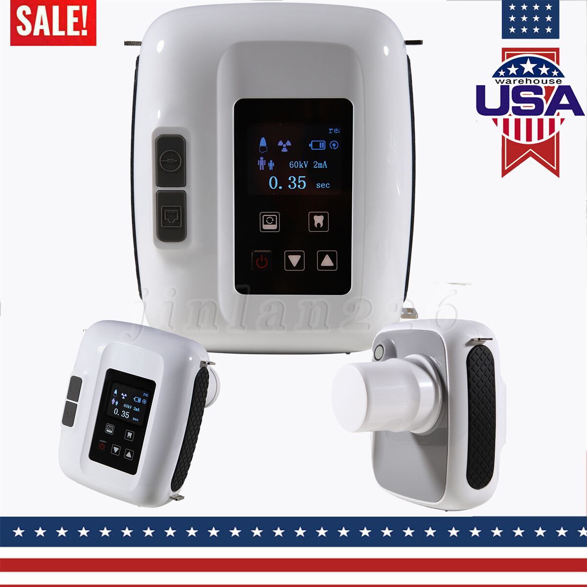 X Máquina rayos portátil Machine dental X Handheld Ray Machine no Shield