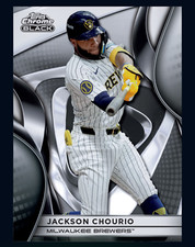 [DIGITAL CARD] Jackson Chourio Topps Bunt 2025 Chrome Black UNCOMMON