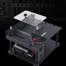 Mini Table Saw Small Woodworking Electric Bench Saw Precision DIY Cutting Tool
