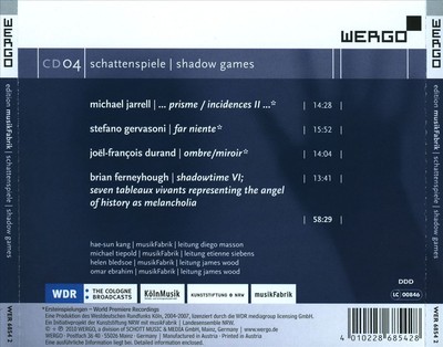 MUSIKFABRIK SCHATTENSPIELE NEW CD