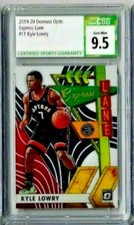 2019-20 Donruss Optic Kyle Lowry Express Lane CSG 9.5