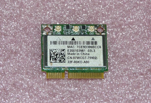 Atheros AR5BHB112 WiFi 802.11n WLAN Wireless-N Mini PCI-E Clevo P150EM XMG P502