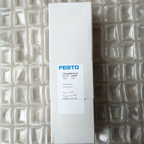 1 STCK. Neu Festo CPE24-M1H-5J-3/8 163167 Magnetventil schneller Versand - Bild 1 von 3