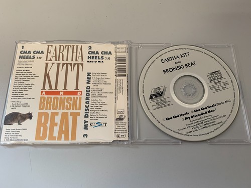 Eartha Kitt And Bronski Beat – Cha Cha Heels - Maxi CD Single © 1989 - Bild 2 von 2