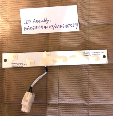 GENUINE OEM LG Refrigerator LED Assembly EAX65044103, EAV61875814 Open Box