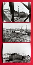 3 x DDR Eisenbahn Foto 1979 E-Lok BR 254 078-9, 254 114-2 in ZWICKAU ( 130303