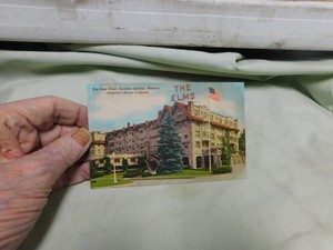 Vintage Post Card The Elms Hotel Excelsior Springs Missouri Ebay