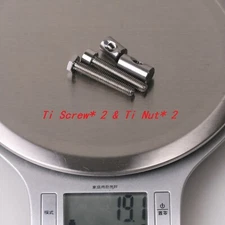 Ti Screws+Nut-Fits Pinarello Dogma Seatpost:F12/F8/F10/GAN/K8/K10/Prince/Grevil