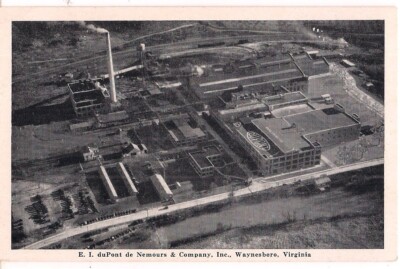 E. I. duPont de Nemours & Co Inc WAYNESBORO VA VIRGINIA DuPont Plant Aerial View
