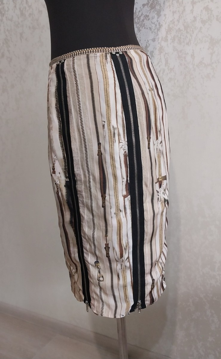 Rare Vintage Jean Paul Gaultier Lindex Tromple L'oeil Zip
