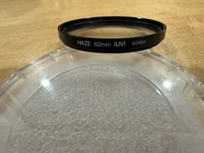 Haze 62mm UV filter, threaded