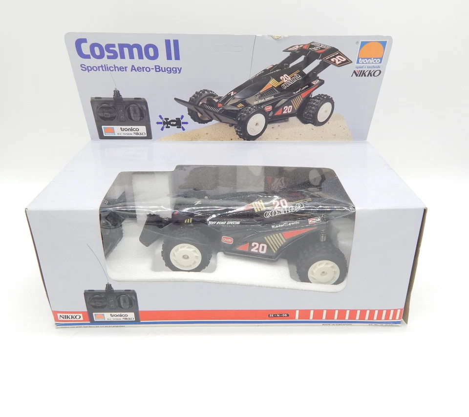 Nikko Tronico RC-System Cosmo II - Sportlicher Aero Buggy - vintage - NEU/MIB - Bild 3 von 4