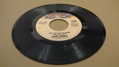 Donna Summer - Can't We Just Sit Down / I Feel Love - USA 1977 NB 884 Vinyl 7''