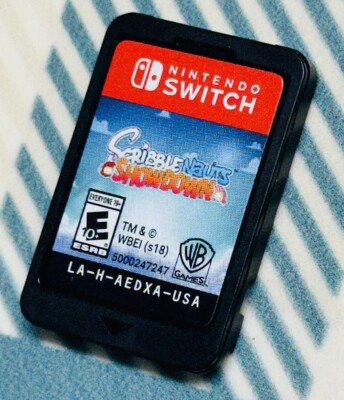 Scribblenauts Showdown Nintendo Switch Cart Authentic & Tested/Works
