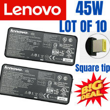 LOT 10 Lenovo 45W AC Power Adapter Charger For ThinkPad T470 T550 T560 T460s