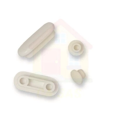 KIT PARACOLPI PER SEDILE WC PETRA DOLOMITE 2 FUNGHETTI + 2 OVALI