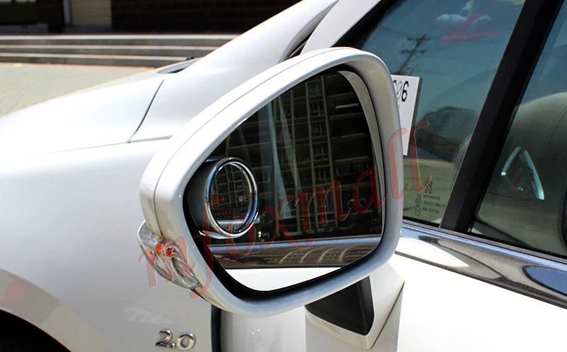 2PCS Vehicle Accessories Rear View Blind Spot Mirror Round Fit Wide Angle Convex - Image 3 of 4