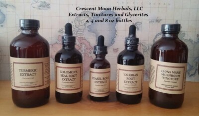 SALE - ELECAMPANE Herbal Tincture Extract, 8 oz, Made in Maine