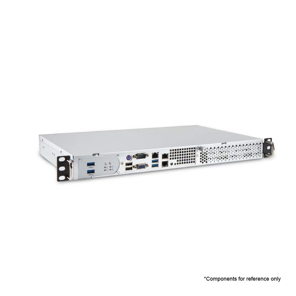 IN-WIN IW-RF100S-S265 1U Short Depth Mini-ITX Rackmount Server Chassis , 265W - Image 4 of 4