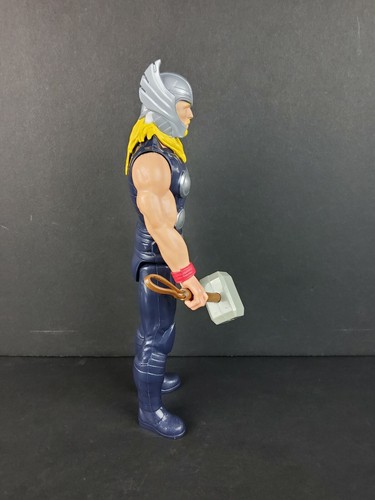 Marvel Titan Hero Series 12" Action Figure Avengers Thor w/Hammer Hasbro 2016 - Picture 6 of 8