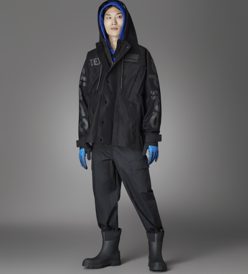 ADIDAS BLUE VERSION GORE-TEX CLIMACOOL OUTDOOR ADVENTURE JACKET