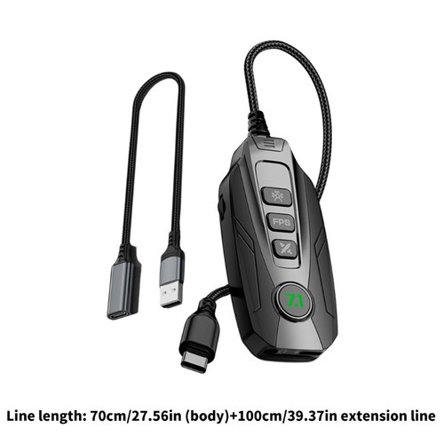 USB Mini Sound Card External with Virtual Surround Sound 7.1 Channel for Gaming - Photo 8/8