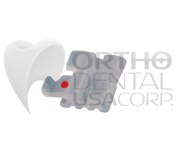 Brackets Ceramic hook 3,4,5 lines on base 20 pcs USA Seller Orthodentalusa Corp