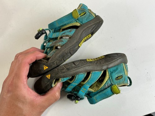 KEEN Toddler Kids Green Water Sandals Shoes Size 11 Hiking Camping Waterproof - Picture 10 of 10