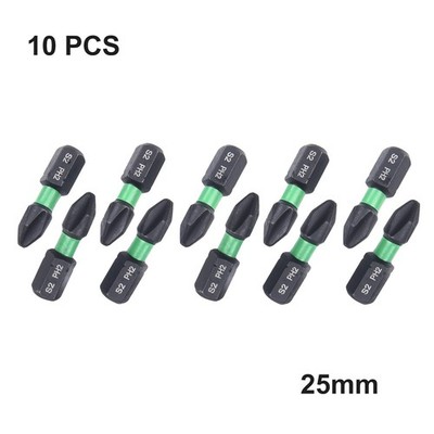 Schraubendreherbit 10pcs 25mm Handbohrer Schraubendreherbit Eingestellt