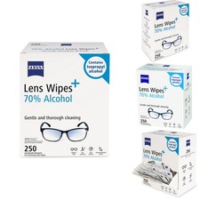 Pre-Moistened Lens Wipes - 250 Count for Ultimate Eyeglass Care and Protection