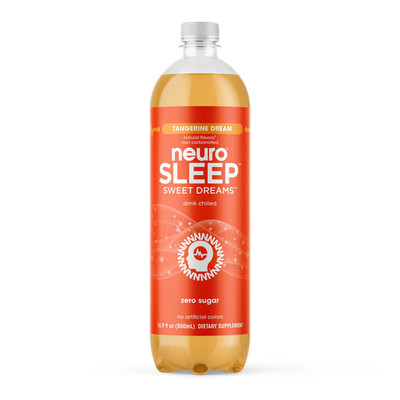 sleep | Tangerine Dream | Functional Beverage for Restful Sleep, Non-Carbonated;
