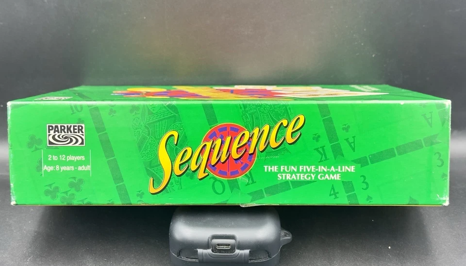Sequence Five In A Line Strategy Game Board Game Parker 1997 Complete - Image 4 of 4