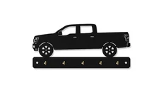 Ford f-150 Keys Key Rack Hanger Holder Wall Mount 5 Hooks 1/8" MDF 8.8"x4"