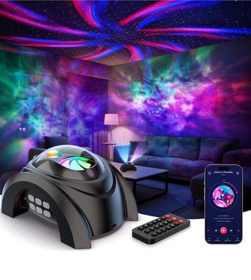 Rossetta proyector de estrellas para dormitorio con altavoz Bluetooth