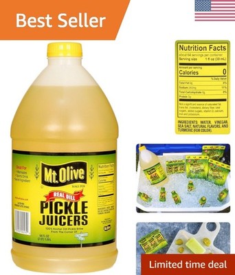 Pickle Juice 100% Kosher Dill Pickle Brine, 64 Ounce Bottle