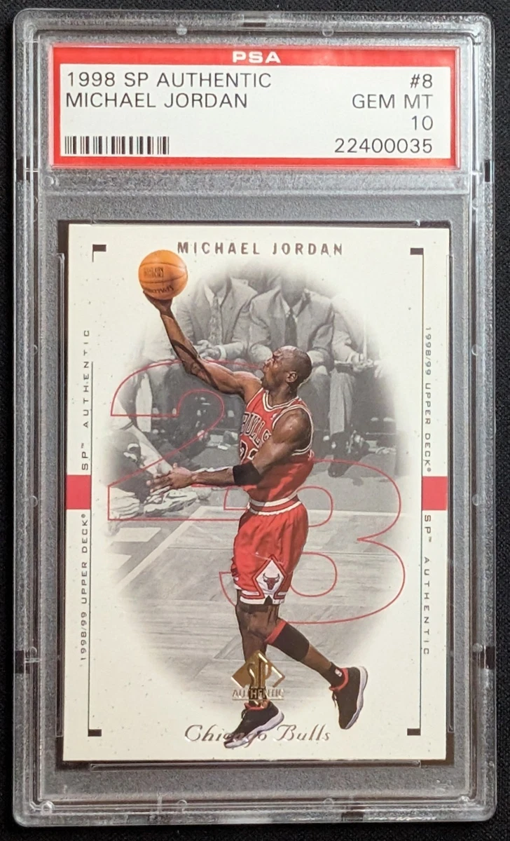 Michael Jordan 10 Graded Basketball Sports Trading Cards