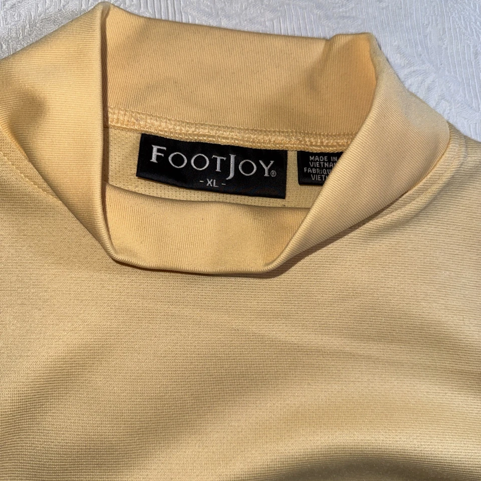 FOOT JOY YELLOW LONG SLEEVES EXTRA LARGE - Image 2 of 4