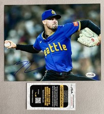 SEATTLE MARINERS- MATT BRASH AUTOGRAPH 8x10 ACTION PHOTO JSA CL61891