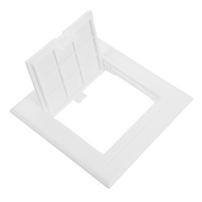 Revisionsklappe aus Kunststoff   10 x 10 cm (4 x 4 Zoll) Wartungsklappe für