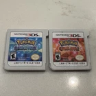 (2)Games Pokemon Omega Ruby & Alpha Sapphire (3DS) Authentic Bundle Lot TESTED