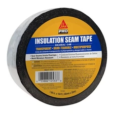 SIKA SikaSeal-148 Insulation Seam Tape - Clear, 164 Foot (Pack of 1), Clear 