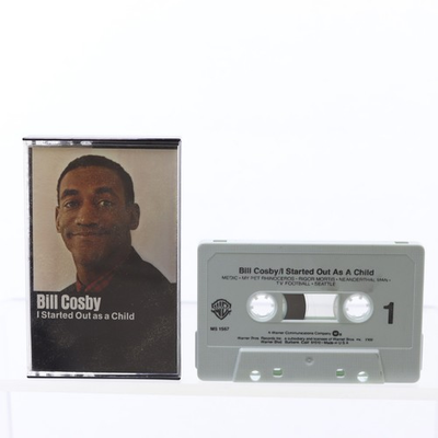 #ad Bill Cosby I Started Out As A Child Cassette Tape $3.95