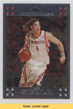 2007-08 Topps Chrome Luis Scola #136 READ 0b3