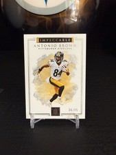 2017 Panini Impeccable - Antonio Brown #61 /75