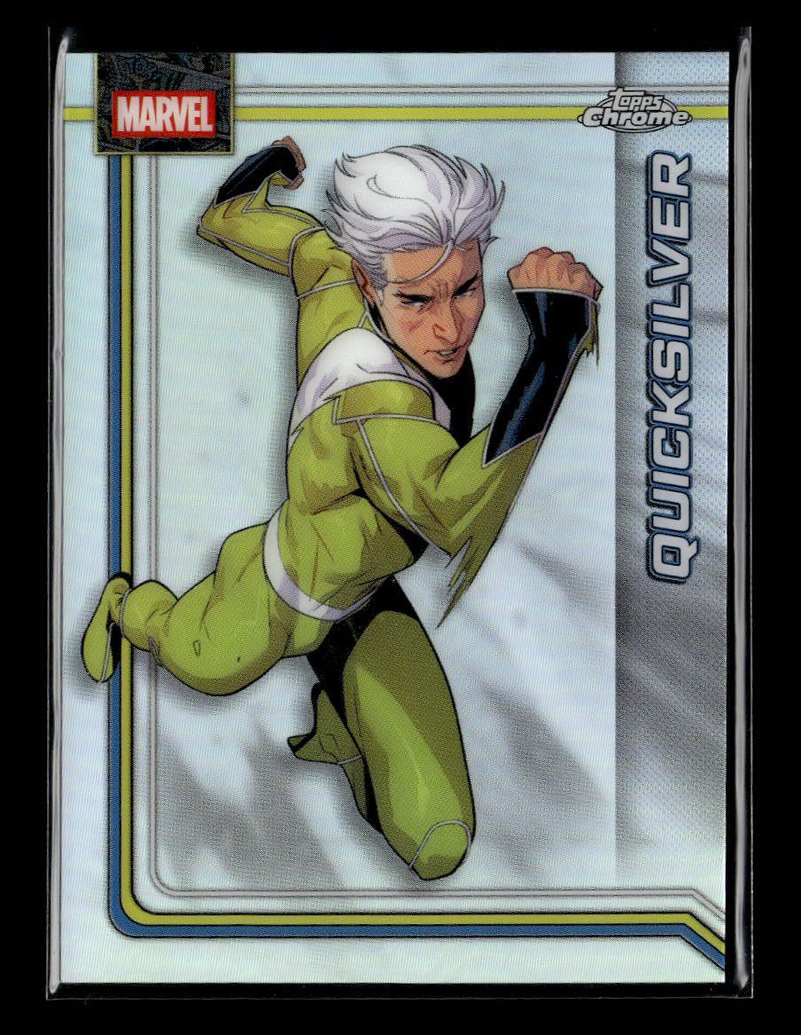 2026 Topps Chrome Marvel Comics Quicksilver #93 Refractor
