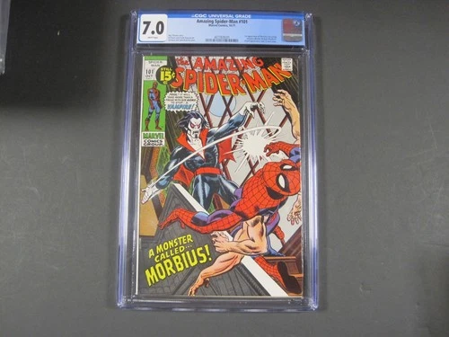 Amazing Spider-Man 101 CGC 7.0 First Morbuis